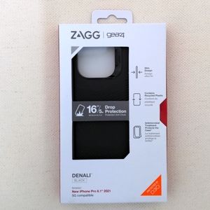 iPhone Pro 6.1 Case ZAGG gear4 phone case black nearly new 5G compatible